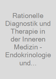 Cover Rationelle Diagnostik und Therapie in der Inneren Medizin - Endokrinologie und Stoffwechsel + E-Book