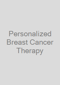 Cover Personalized Breast Cancer Therapy