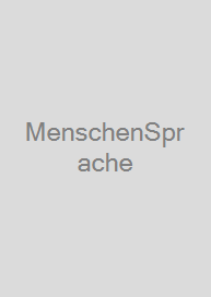 Cover MenschenSprache