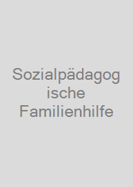 Sozialpädagogische Familienhilfe
