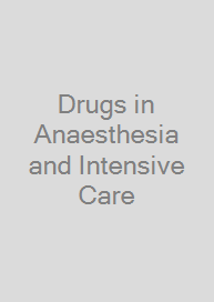 Cover Drugs in Anaesthesia and Intensive Care
