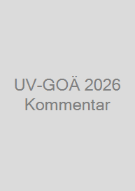 Cover UV-GOÄ 2026 Kommentar